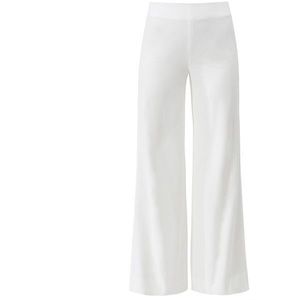 Diane Von Furstenberg Preston Wide Leg Pants Ivory size 6 NWT
